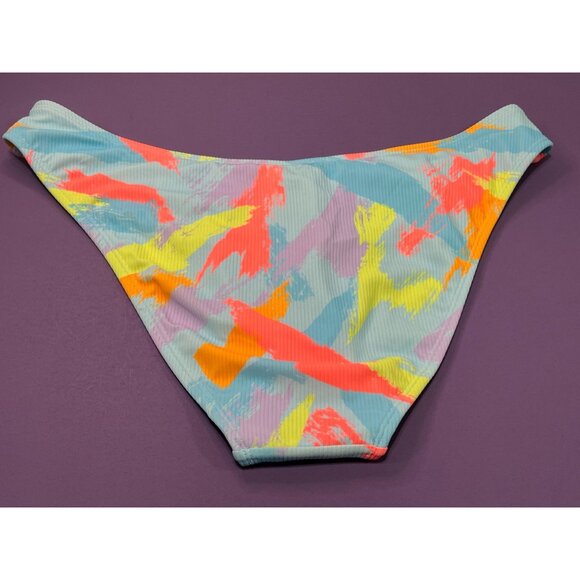 Wild Fable - Women's Ribbed Bikini Bottom - Light Blue - Extra Large(16) - Picture 2 of 11